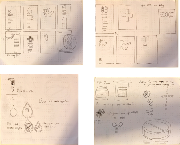sketches for project